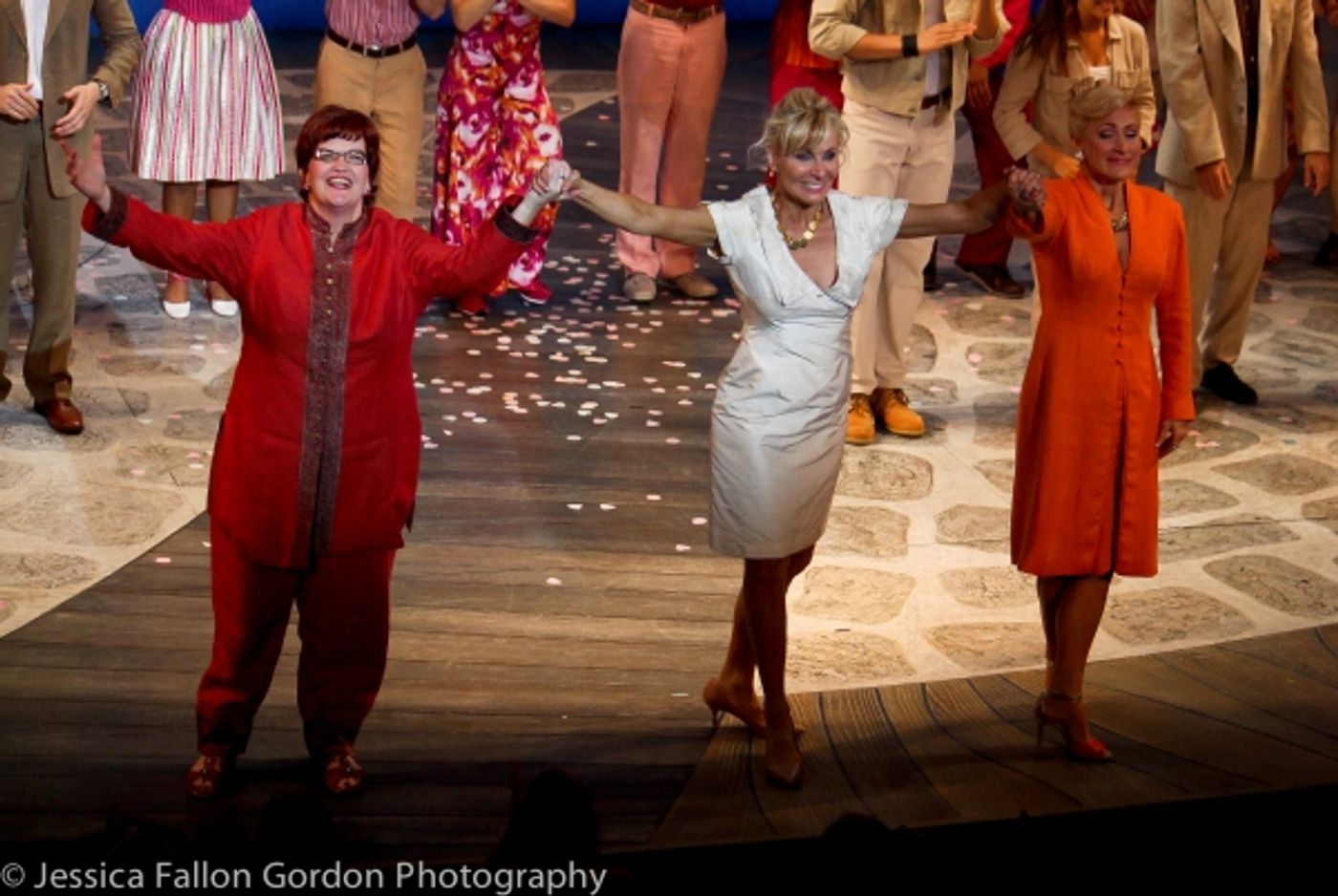 Photo Coverage: Cast of MAMMA MIA! Takes Final Bows on Broadway!  Image