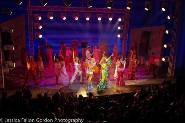 Alison Ewing, Judy McLane, Mary Callanan and the Cast Photo
