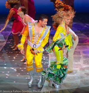 Victor Wallace and Judy McLane Photo