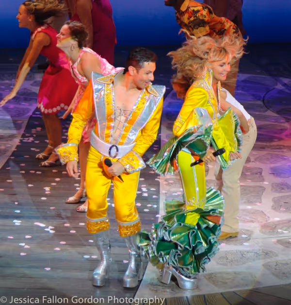 Victor Wallace and Judy McLane Photo