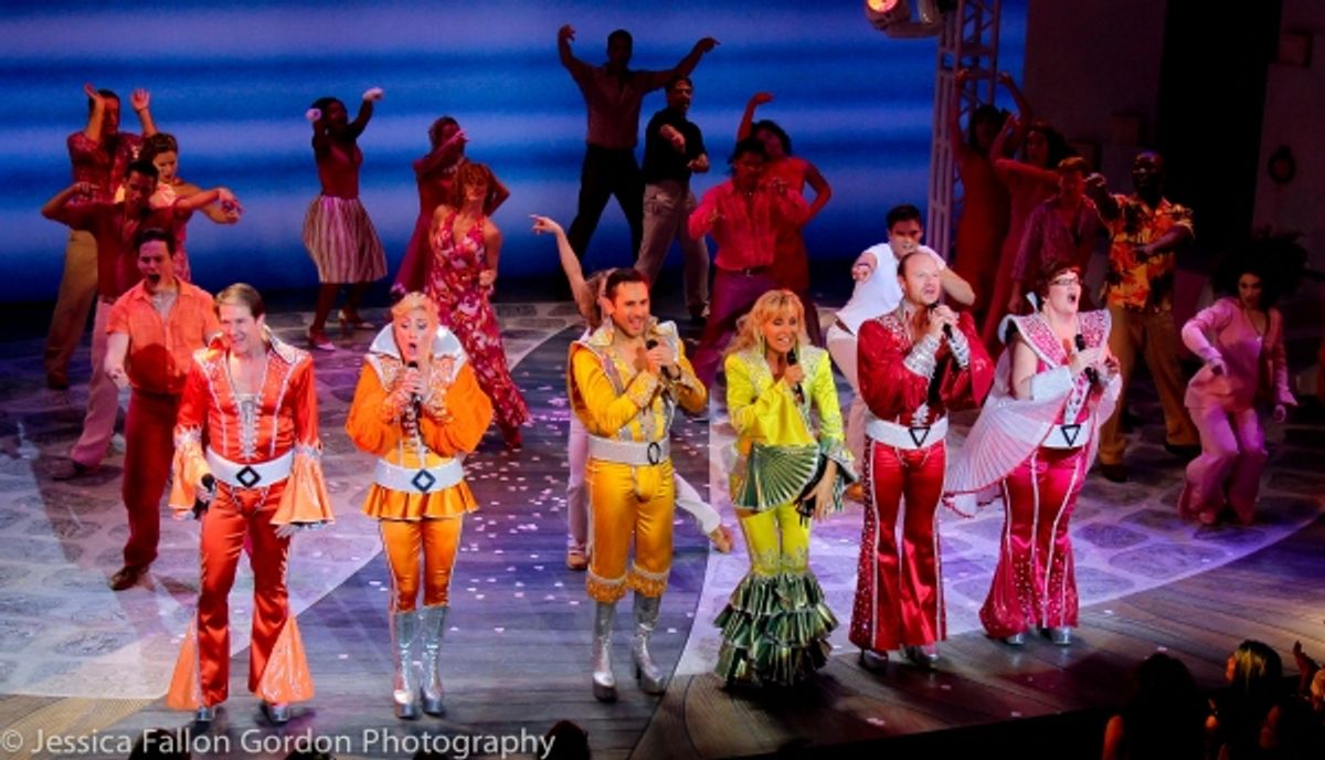 Paul DeBoy, Alison Ewing, Victor Wallace, Judy McLane, John Hemphill, Mary Callanan and the Cast at 