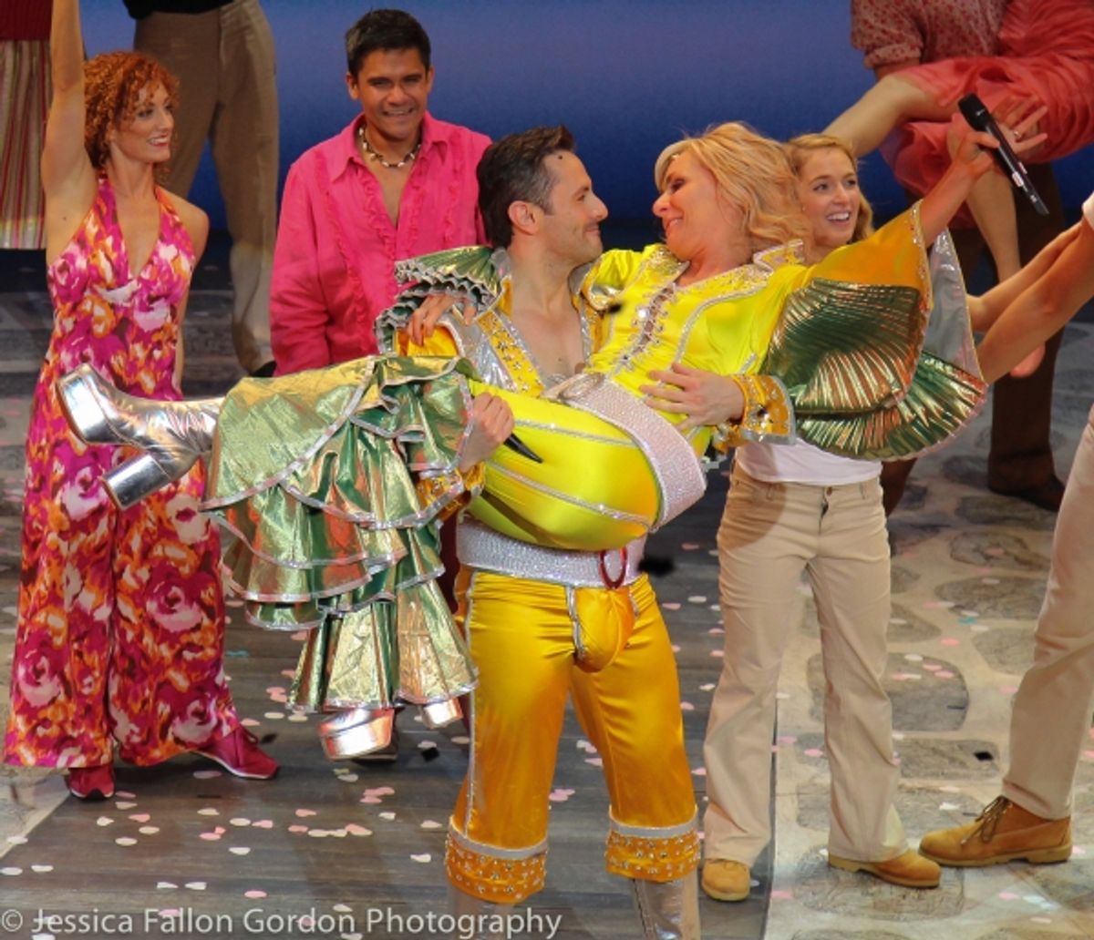 Victor Wallace and Judy McLane at 