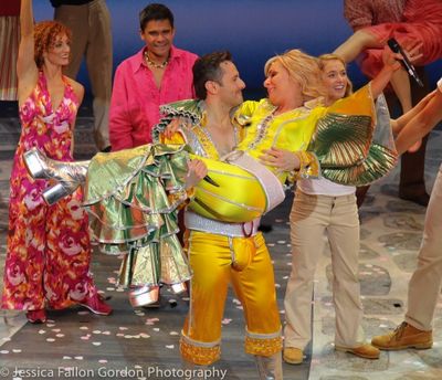 Victor Wallace and Judy McLane Photo