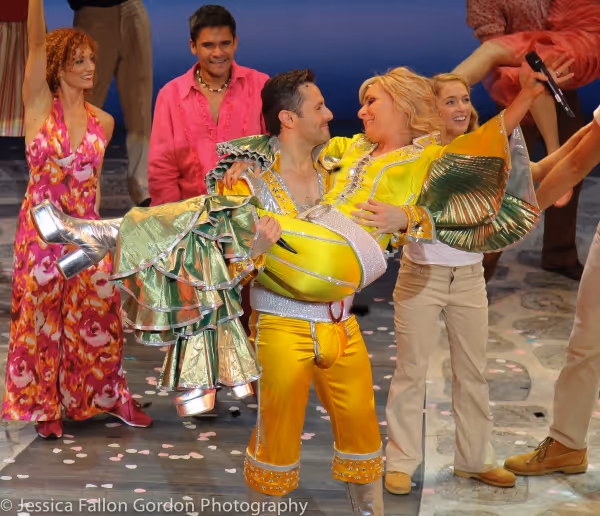 Victor Wallace and Judy McLane Photo