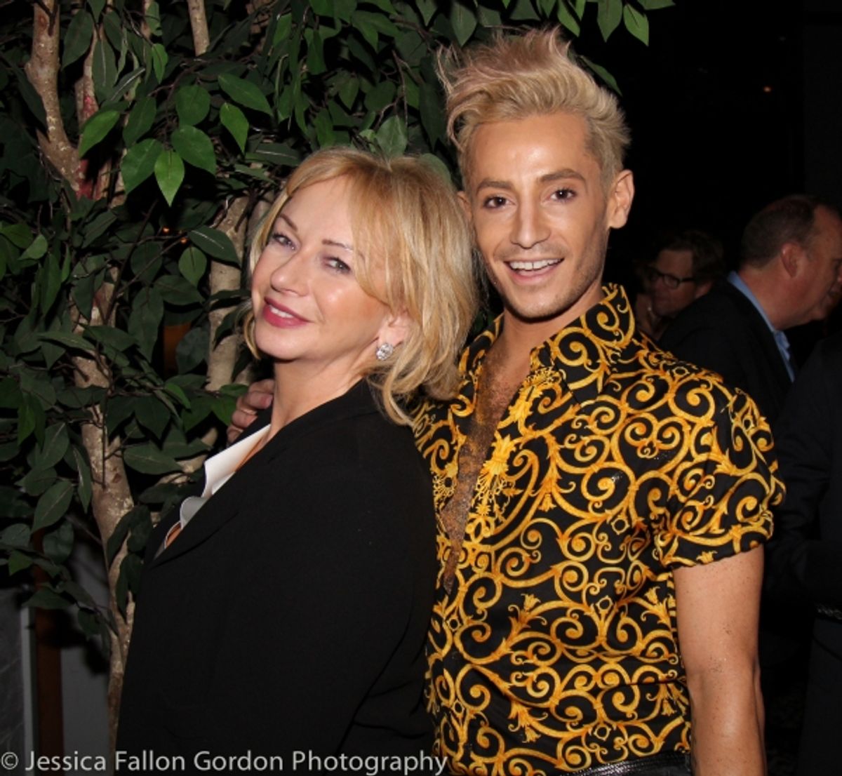 Judy Craymer and Frankie Grande at 