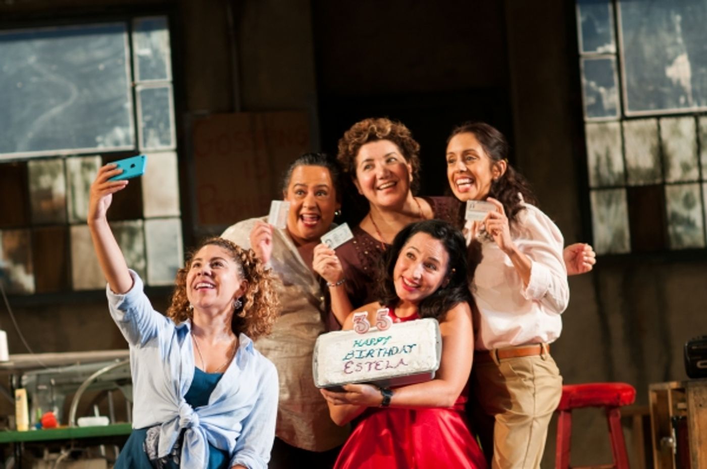 Photo Flash: First Look at REAL WOMEN HAVE CURVES at Pasadena Playhouse  Image