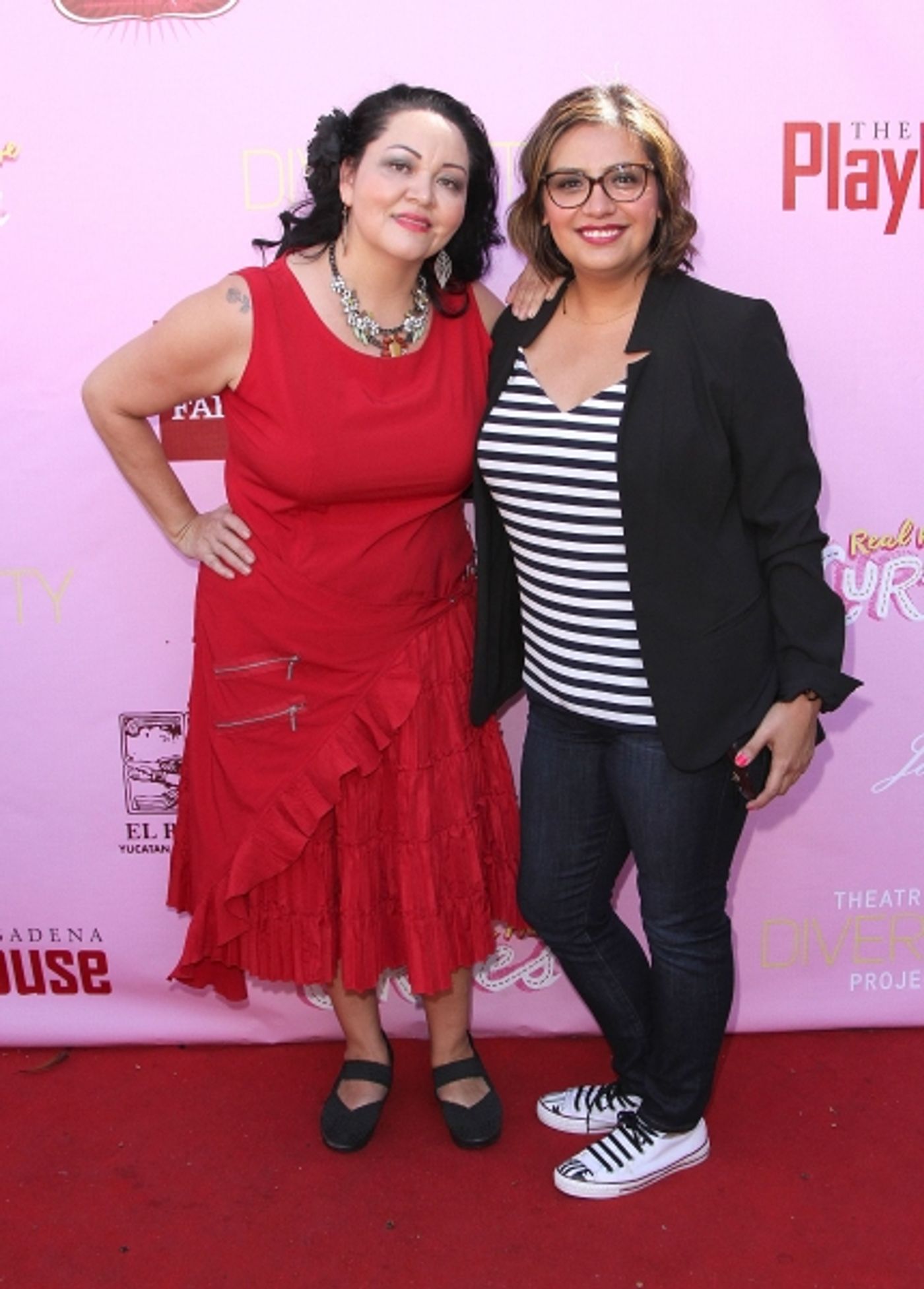 Photo Flash: Opening Night of Pasadena Playhouse's REAL WOMEN HAVE CURVES - Kenny Ortega, Nigel Lythgoe, Tamyra Gray and More! Image
