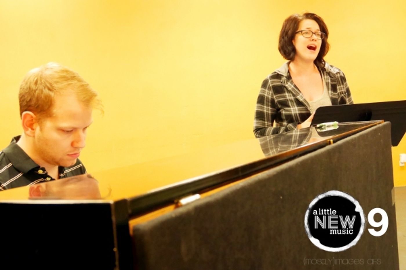Photo Flash: In Rehearsal with A LITTLE NEW MUSIC 9, Returning to Rockwell Tomorrow Image