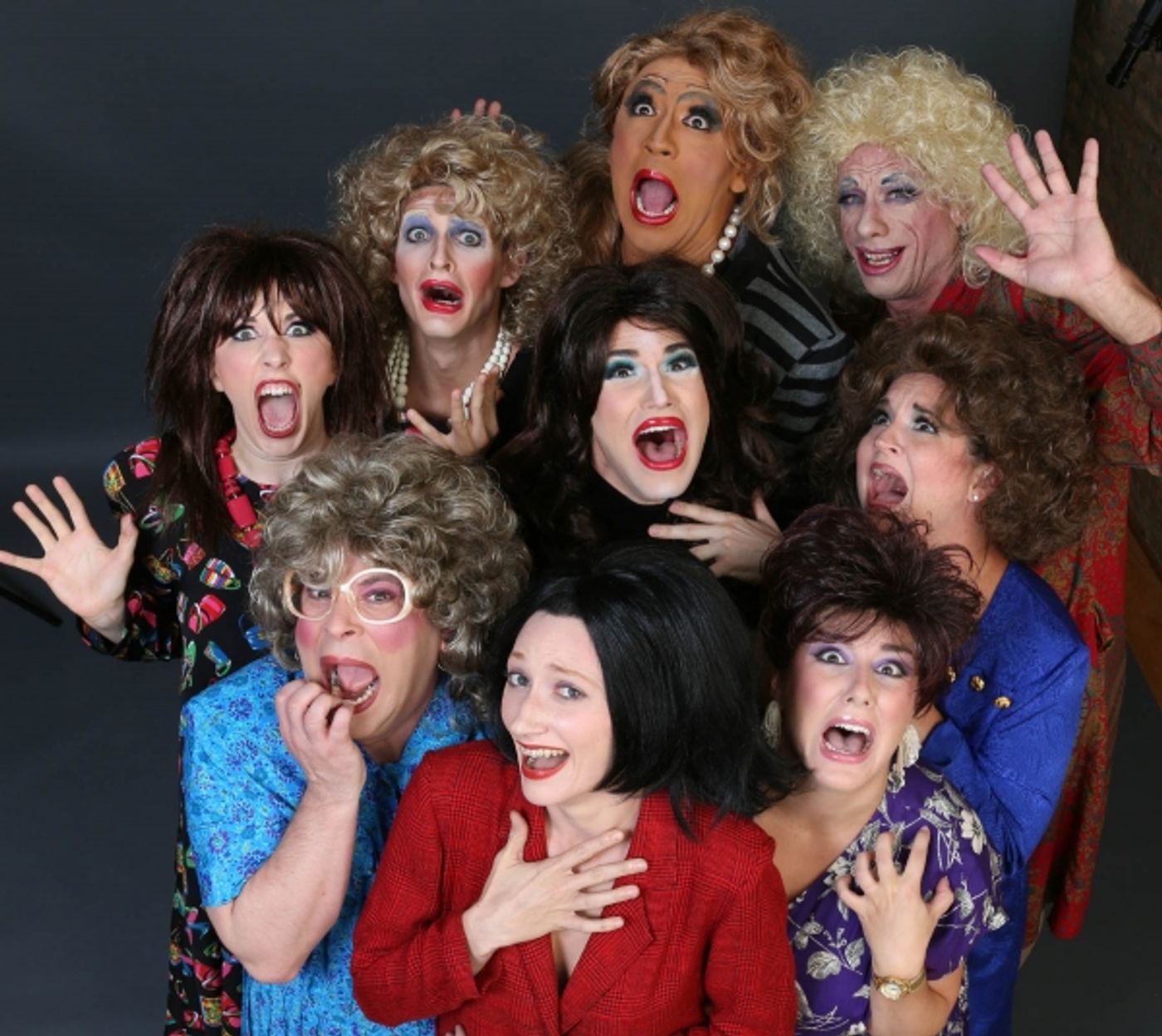 Photo Flash: Meet the Cast of Hell in a Handbag's SCREAM, QUEEN, SCREAM! World Premiere  Image