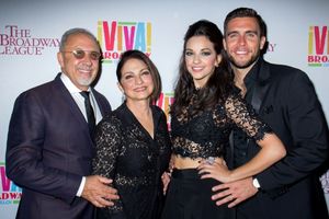Emilo Estefan, Gloria Estefan, Ana Villafane, Josh Segarra @ BroadwayWorld Emilo Estefan, Gloria Estefan, Ana Villafane, Josh Segarra Photo