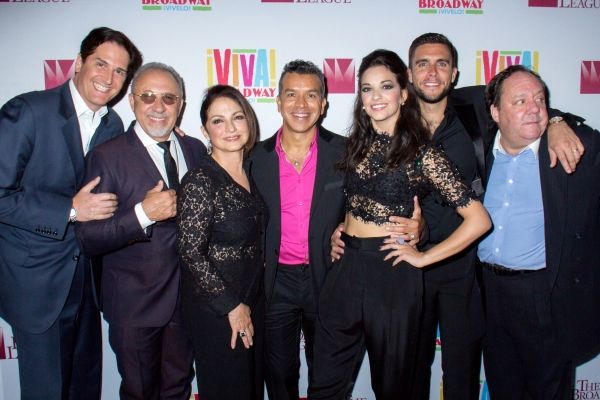 Nick Scandalios, Emilo Estefan, Gloria Estefan, Sergio Trujillo, Ana Villafane, Josh  Photo