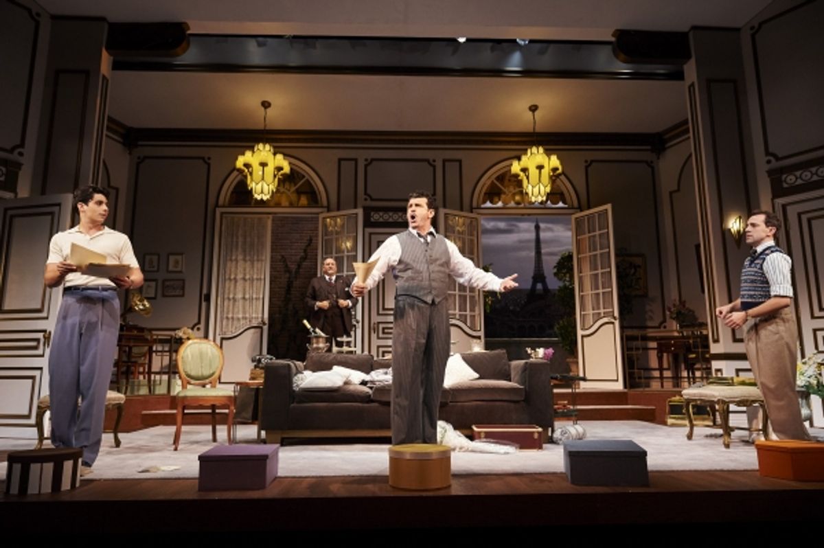 Bobby Conte Thornton, Ron Orbach, Bradley Dean, and Rob McClure at 