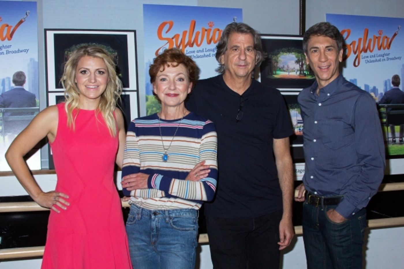Photo Coverage: Broadway-Bound SYLVIA Company Meets the Press! Photo Coverage: Broadway-Bound SYLVIA Company Meets the Press! Image