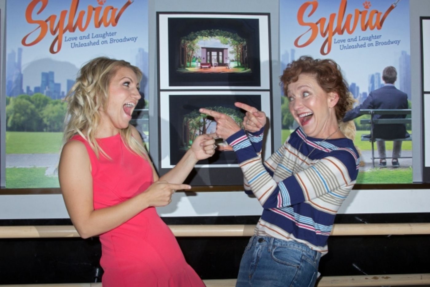 Photo Coverage: Broadway-Bound SYLVIA Company Meets the Press! Photo Coverage: Broadway-Bound SYLVIA Company Meets the Press! Image