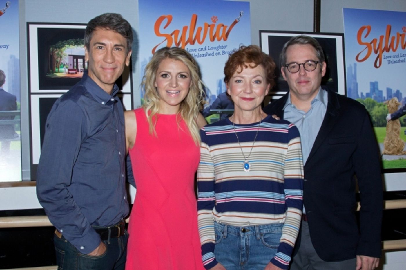 Photo Coverage: Broadway-Bound SYLVIA Company Meets the Press! Photo Coverage: Broadway-Bound SYLVIA Company Meets the Press! Image