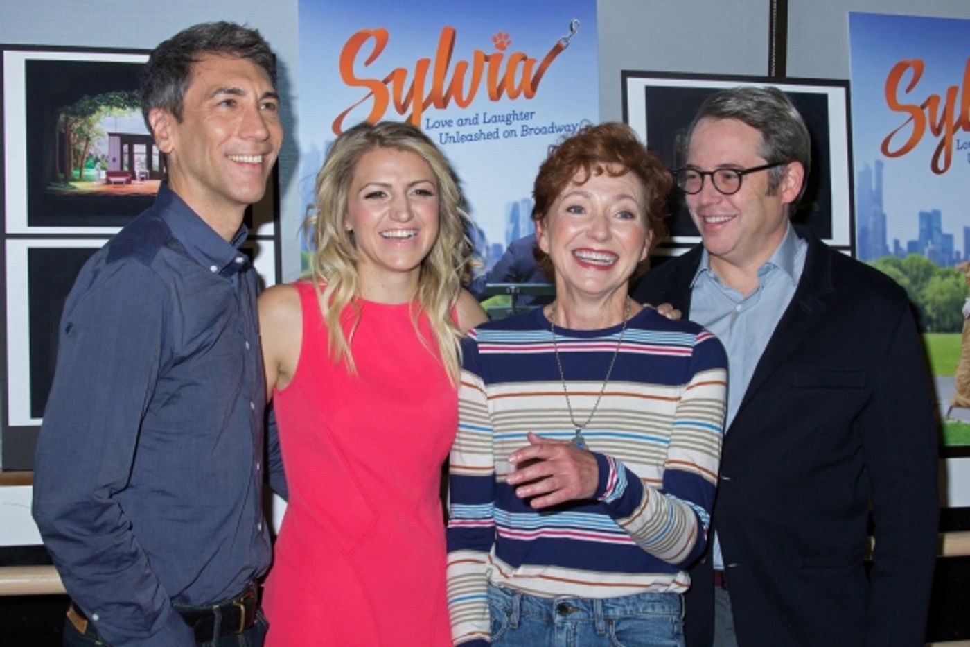 Photo Coverage: Broadway-Bound SYLVIA Company Meets the Press! Photo Coverage: Broadway-Bound SYLVIA Company Meets the Press! Image