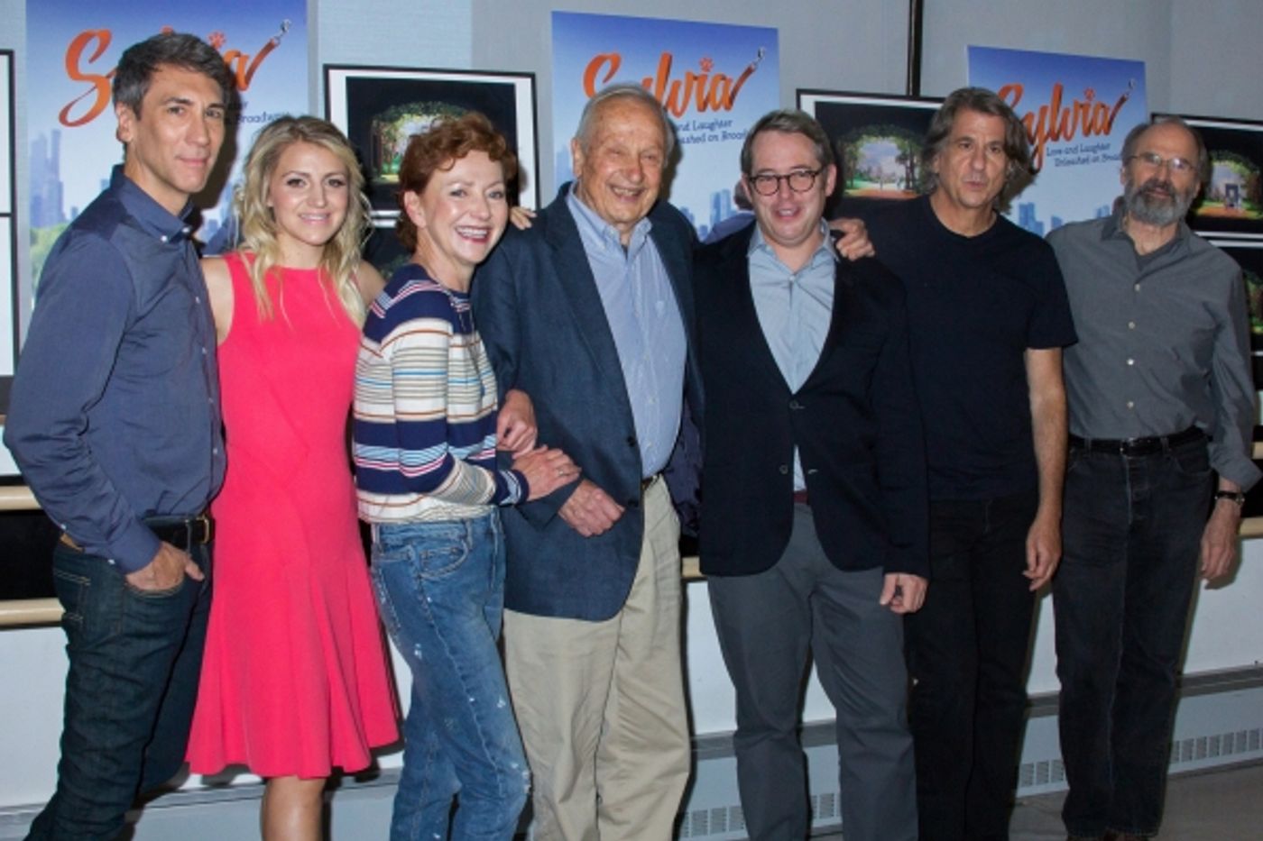 Photo Coverage: Broadway-Bound SYLVIA Company Meets the Press!  Image