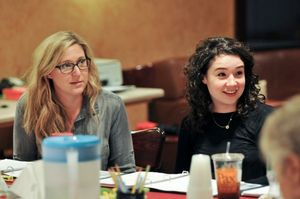 Cassie Beck, Sarah Steele @ BroadwayWorld Cassie Beck, Sarah Steele Photo