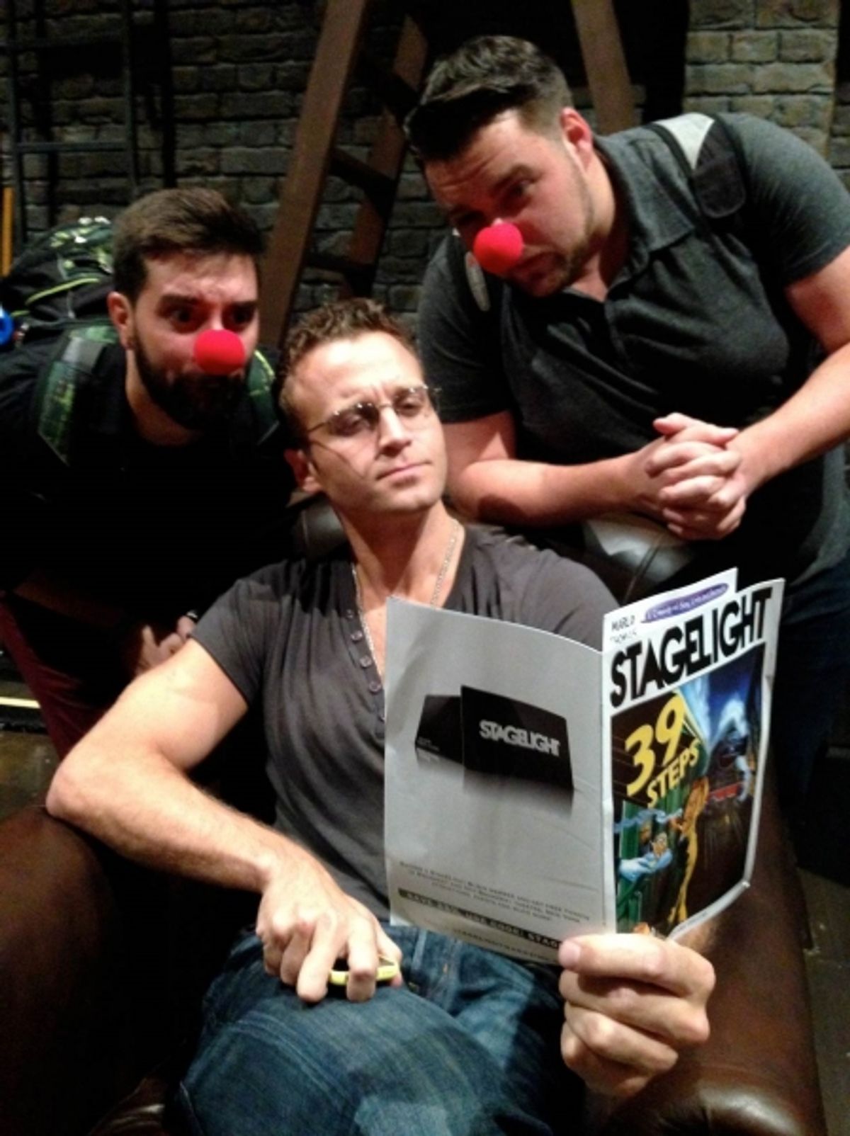 Ian Saunders, Jeffrey Brooks and Andrew Hendrick at 