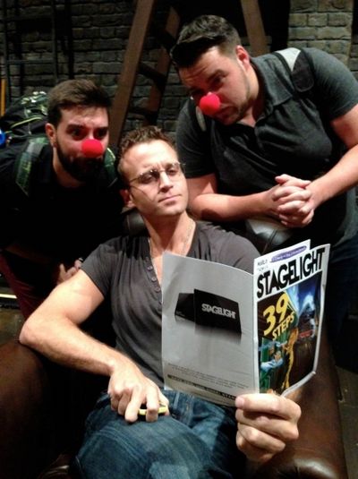 Ian Saunders, Jeffrey Brooks and Andrew Hendrick Photo