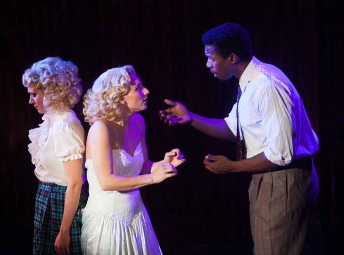 Colleen Fee, Britt-Marie Sivertsen and Evan Tyrone Martin  at 