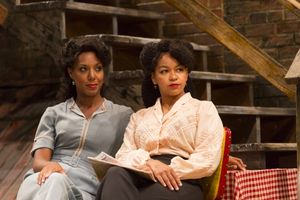 Christina Acosta Robinson (Vera) and Crystal A. Dickinson (Louise) @ BroadwayWorld Christina Acosta Robinson (Vera) and Crystal A. Dickinson (Louise) Photo