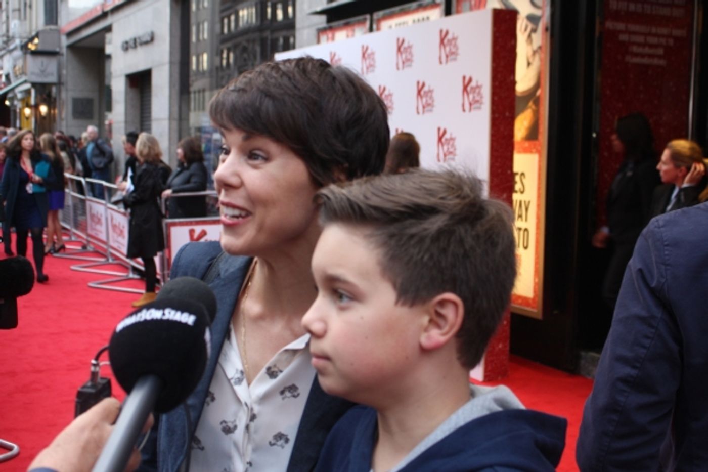 Photo Coverage: Walking The Red Carpet At KINKY BOOTS!  Image
