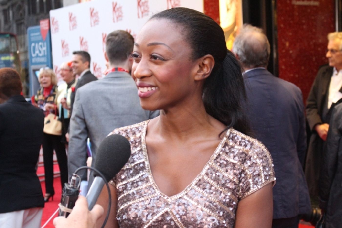 Photo Coverage: Walking The Red Carpet At KINKY BOOTS!  Image