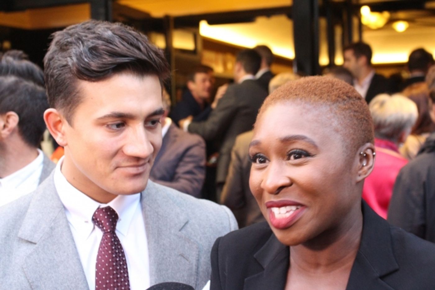 Photo Coverage: Walking The Red Carpet At KINKY BOOTS!  Image
