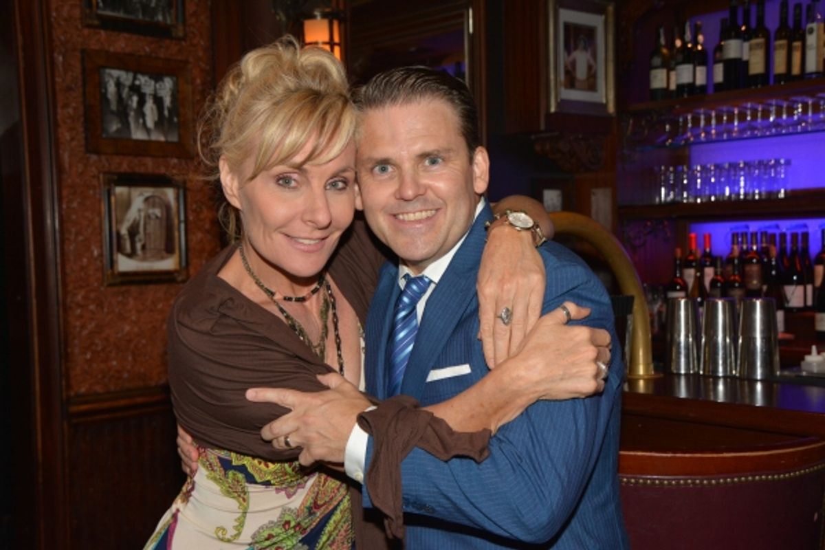Judy McLane and Robert Creighton at 
