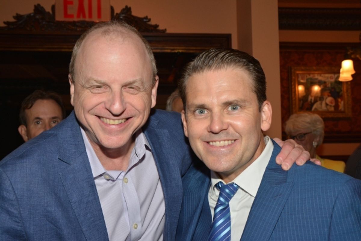 Douglas Denoff (Producers 39 Steps) and Robert Creighton at 