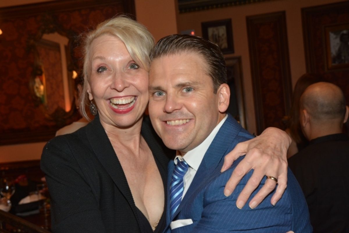 Julie Halston and Robert Creighton at 