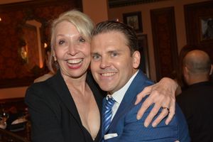 Julie Halston and Robert Creighton Photo