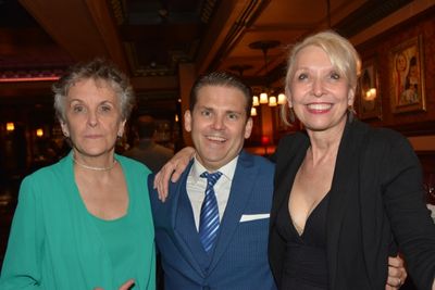 Isabel Cunningham, Robert Creighton and Julie Halston Photo