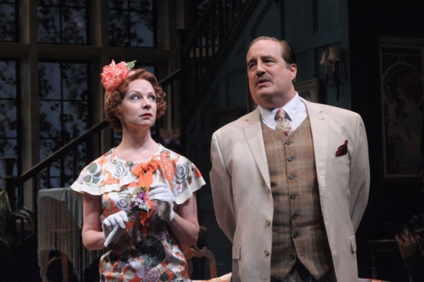 Photo Flash: First Look at Matt Sullivan, Valerie Leonard and More in Olney Theatre's HAY FEVER  Image