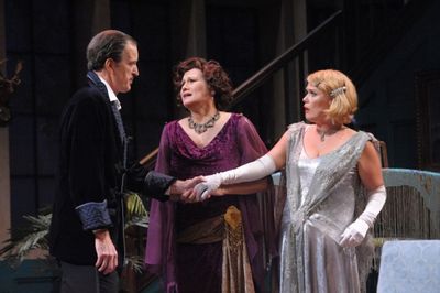 David Bliss (Matt Sullivan), Judith Bliss (Valerie Leonard), and Myra Arundel (Beth H Photo