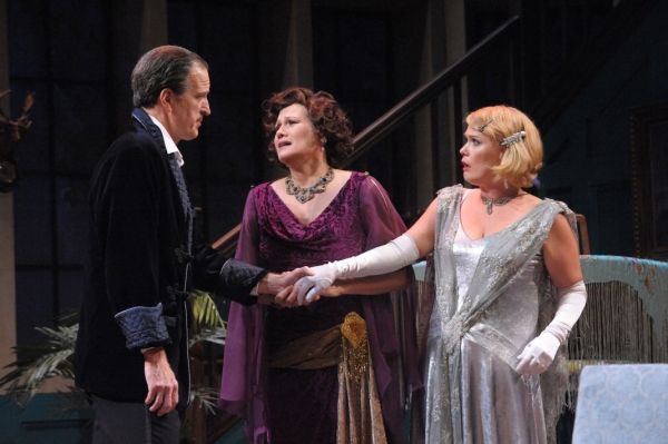 David Bliss (Matt Sullivan), Judith Bliss (Valerie Leonard), and Myra Arundel (Beth H Photo