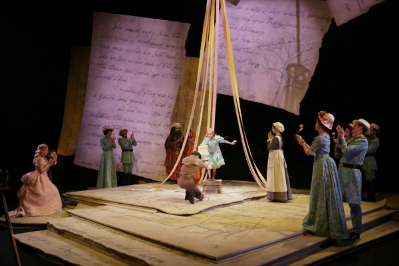 Photo Flash: First Look at Brandi Burkhardt, Kevin Earley, Caitlin Cohn and More in Cincinnati Playhouse's THE SECRET GARDEN  Image