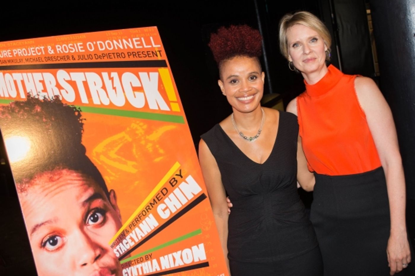 Photo Flash: Staceyann Chin and Cynthia Nixon Get Ready for Culture Project's MOTHERSTRUCK Image