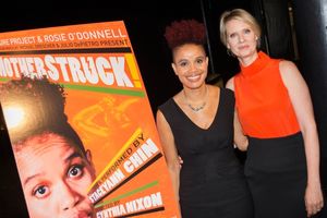 Staceyann Chin & Cynthia Nixon @ BroadwayWorld Staceyann Chin & Cynthia Nixon Photo