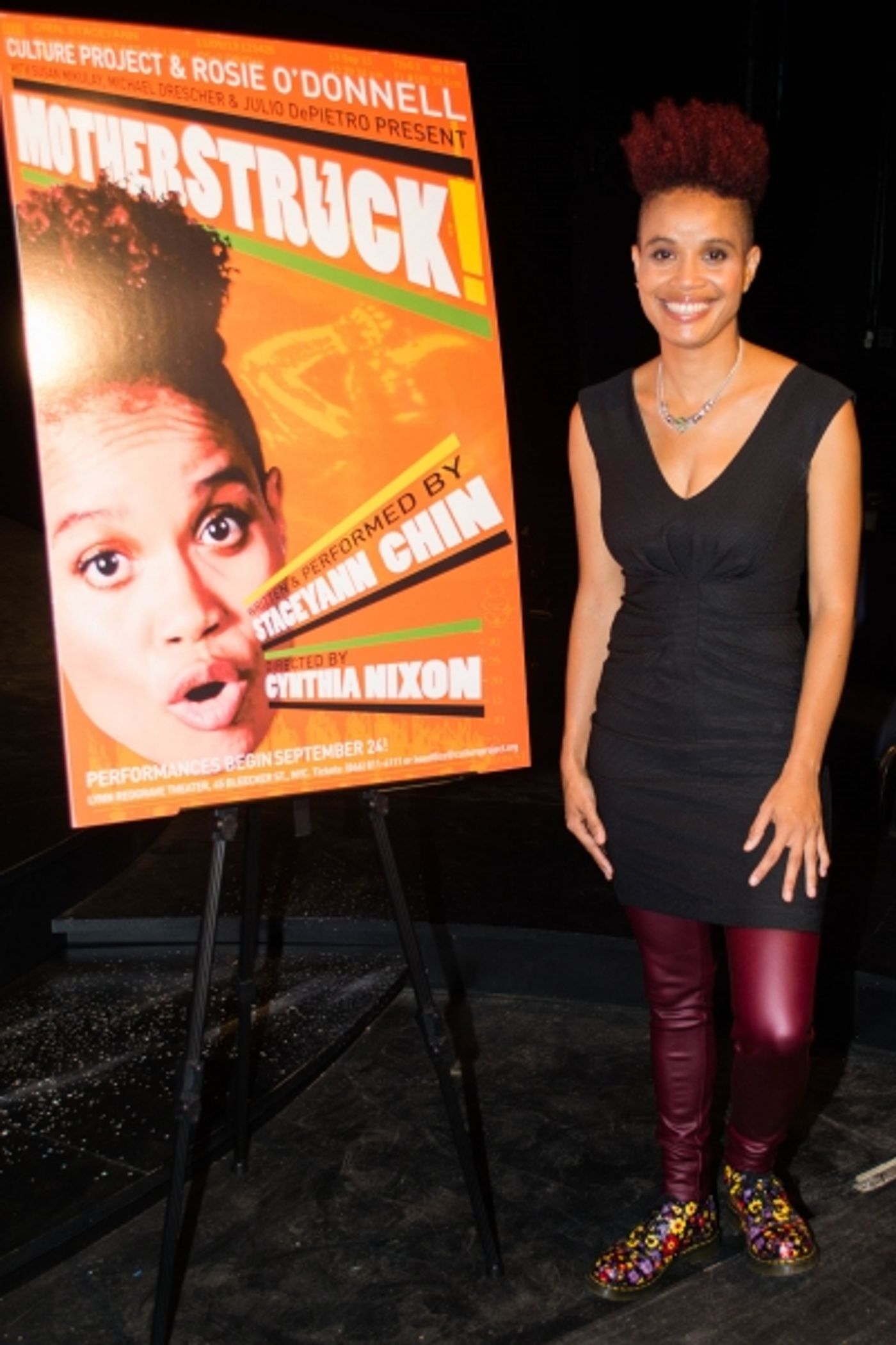 Photo Flash: Staceyann Chin and Cynthia Nixon Get Ready for Culture Project's MOTHERSTRUCK Image