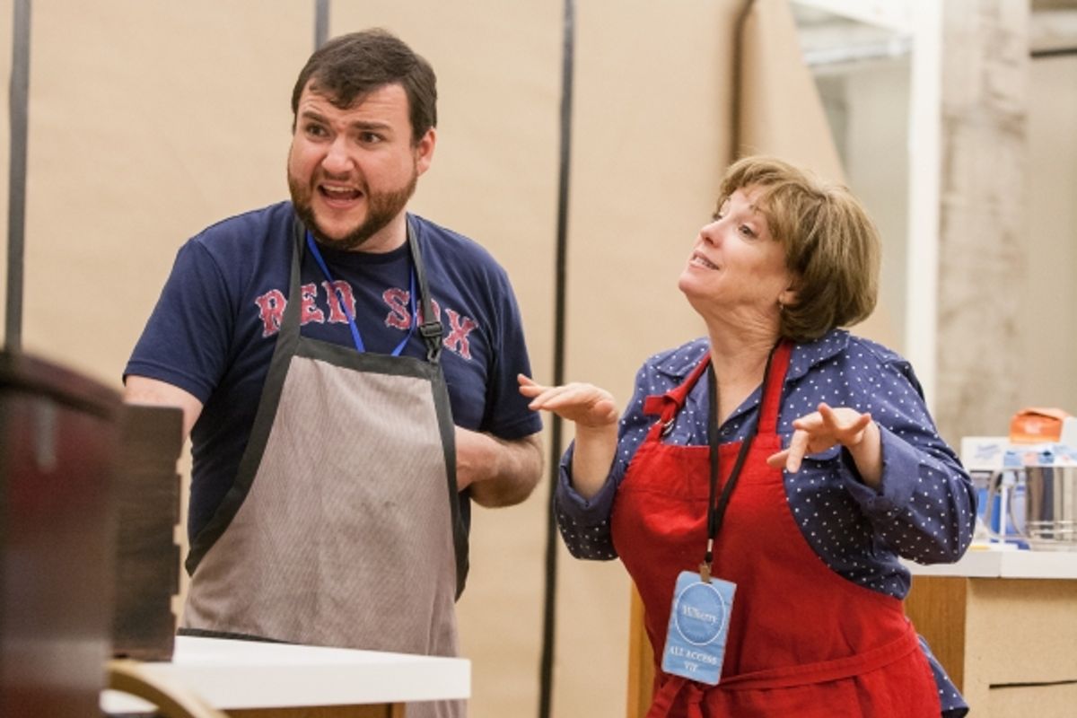 Todd Buonopane (Paul) and Sheri Edelen (Rita Gaw) at 