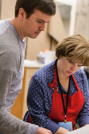 Jamie Smithson (Jack DeVault) and Sheri Edelen (Rita Gaw) Photo