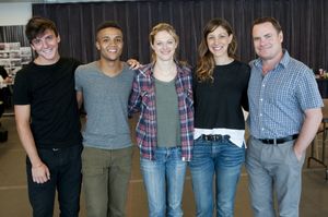 The company of KILL FLOOR: Samuel H. Levine, Nicholas L. Ashe, Marin Ireland, Natalie Gold, and Danny McCarthy @ BroadwayWorld The company of KILL FLOOR: Samuel H. Levine, Nicholas L. Ashe, Marin Ireland, Natali Photo