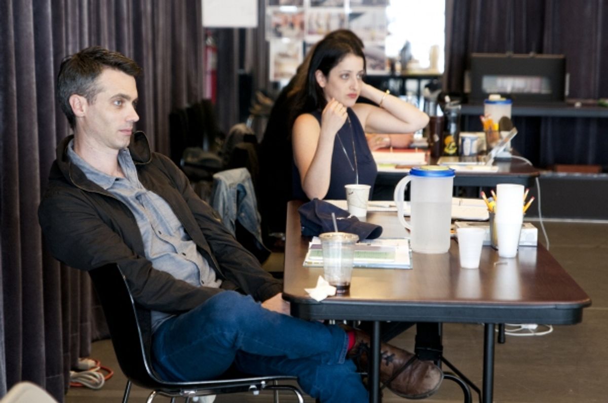 Playwright Abe Koogler and Director Lila Neigebauer at 