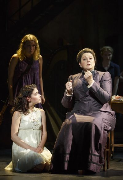 Katie Boeck (back), Sandra Mae Frank and Camryn Mannheim Photo