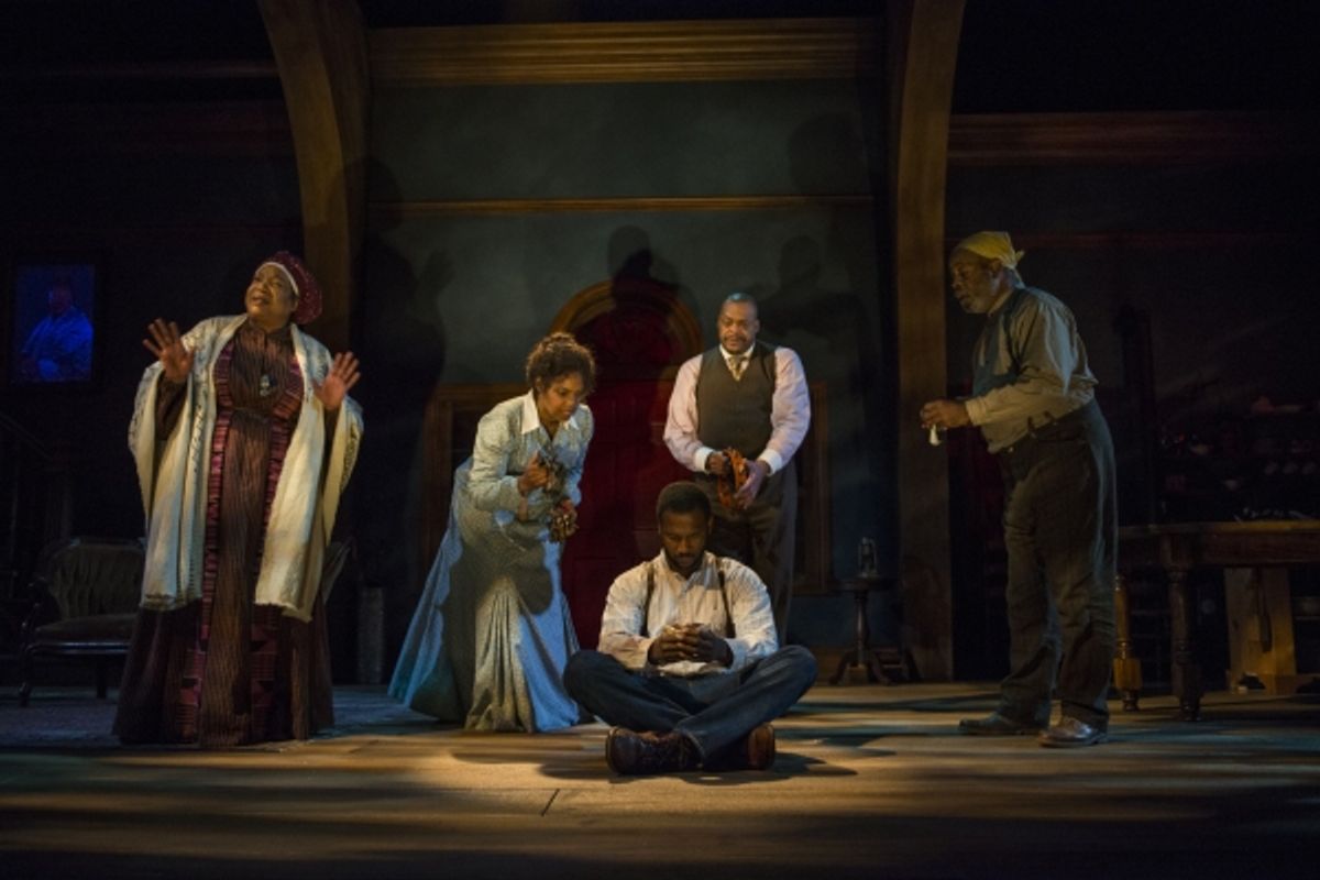 Jacqueline Williams, Tyla Abercrumbie, A.C. Smith, Alfred Wilson and Jerod Haynes (seated) at 