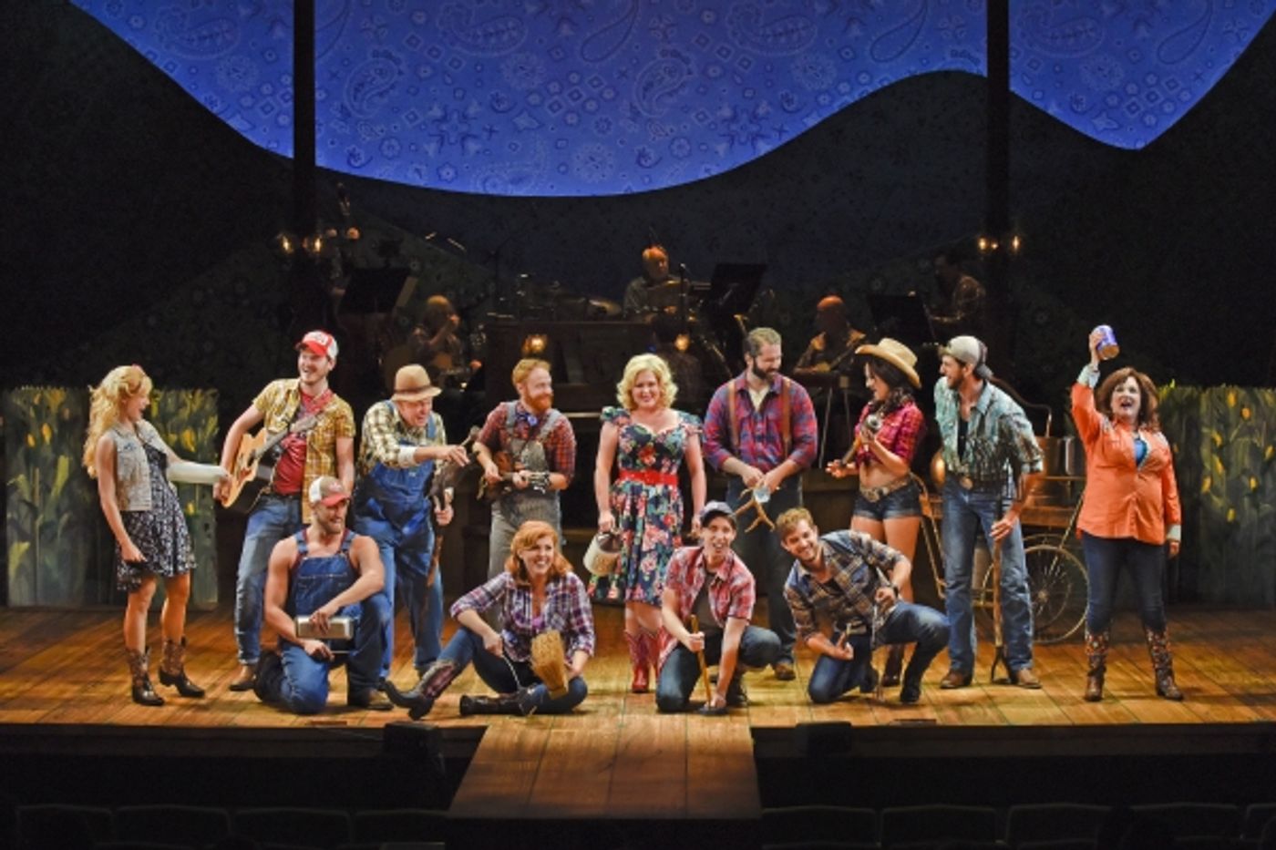 Photo Flash: First Look at Rose Hemingway, Justin Guarini & More in Dallas Theatre Center's MOONSHINE: THAT HEE HAW MUSICAL!  Image