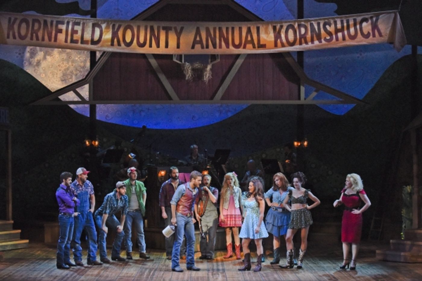 Photo Flash: First Look at Rose Hemingway, Justin Guarini & More in Dallas Theatre Center's MOONSHINE: THAT HEE HAW MUSICAL!  Image