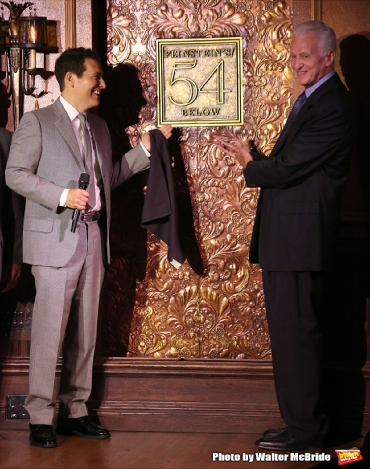 Michael Feinstein and Tom Viertel  at 